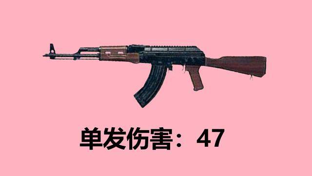 "吃鸡"中伤害最高的步枪是谁?mk47荣登榜首,却鲜有人使用