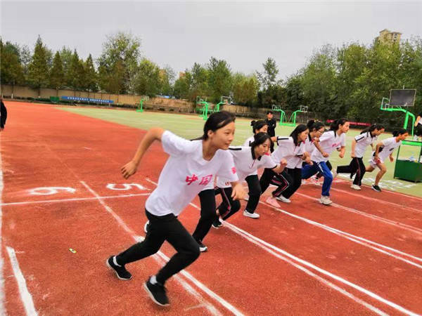 盱眙县都梁中学举行2019年秋季田径运动会