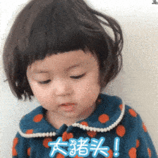 罗熙骂人表情包动图合集|笨蛋,大猪头