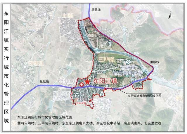 本月起,东阳18个镇乡街道的这些区域实行城市化管理(附详细区域图)