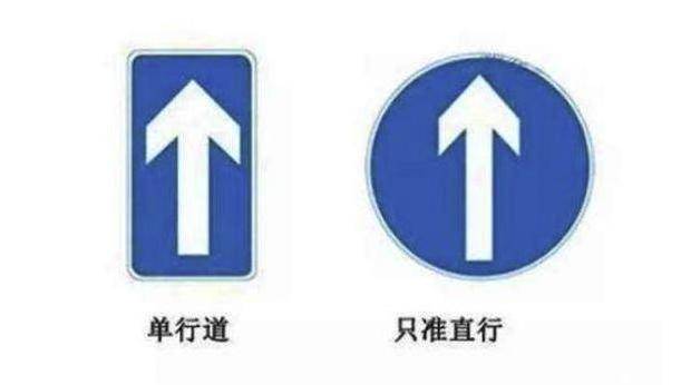 最容易搞混的四组道路标志,很多人因此中招,连老司机都会错