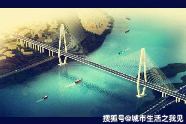黄桷坪长江大桥是一座拟建于九龙半岛和南岸茶园新区的长江大桥.