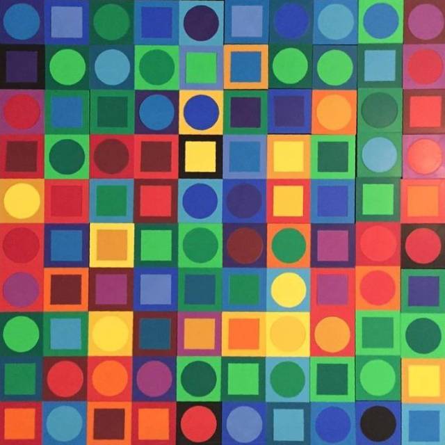 维克托·瓦萨雷里 victor vasarely"动态艺术"