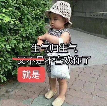 生气表情包可爱小女孩版|哼,我生气了,哄不好的那种