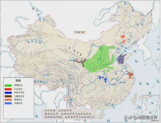 中国新石器时代考古文化大盘点—分清文化类型与遗址的区别和联系