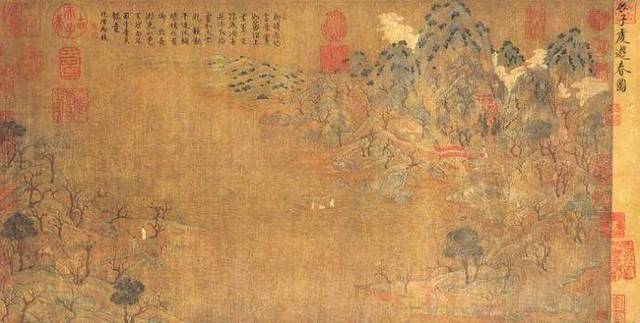 隋 展子虔《游春图》 北京故宫博物院藏