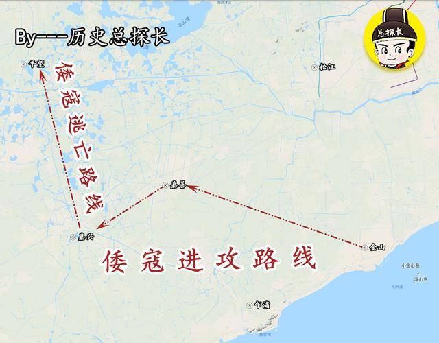 地图上的战争:明朝倭寇之患多严重?侵袭东南各地无人能挡