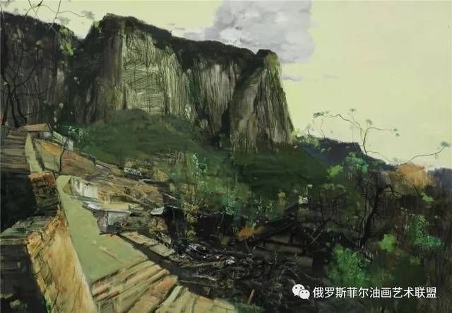 中国油画家白羽平油画作品欣赏