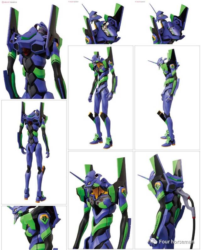 山口式转轮系列 no.ex evangelion evolution eva 初号机&mark.