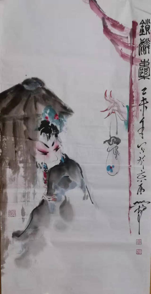 "狂狷进取 得意忘形—李明臣的戏曲人物画之美