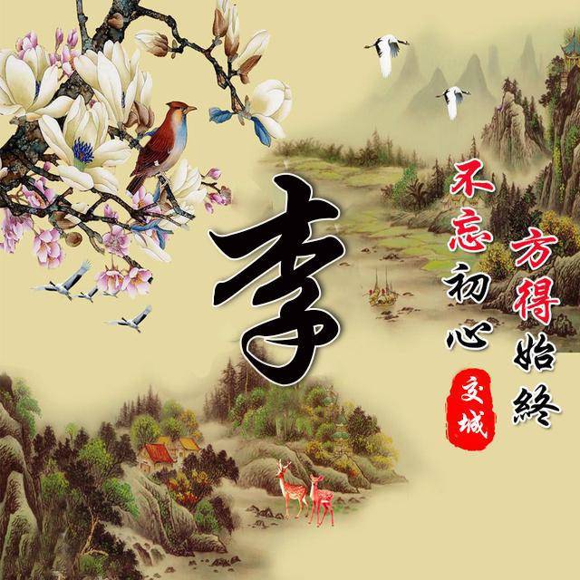 你的微信头像已做好,唯美古风藏头诗姓氏头像,喜欢留下你的名字