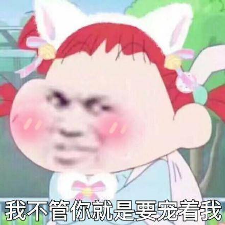 我不管,你就是要宠着我