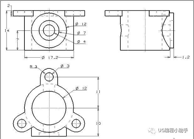 学ug必须练的建模图纸,20张典图纸,你会画几个呢