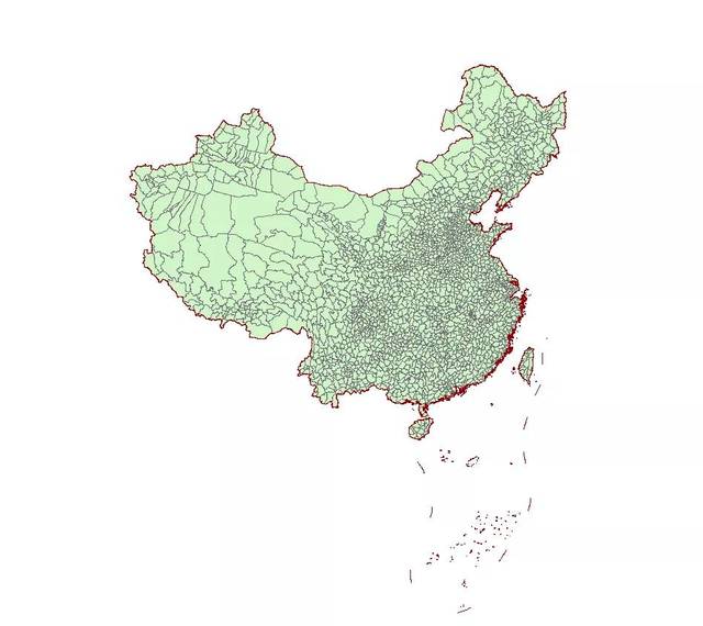 【空间地图更新】 最全最新全国及分省市县行政区划矢量图(shp格式)