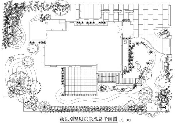 景观园林cad平面图,高清的景观园林cad平面图欣赏大全