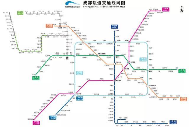 成都地铁已规划到30号线了!