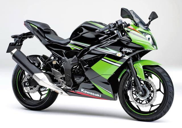 印尼kawasaki 发布新图案的 ninja 250sl