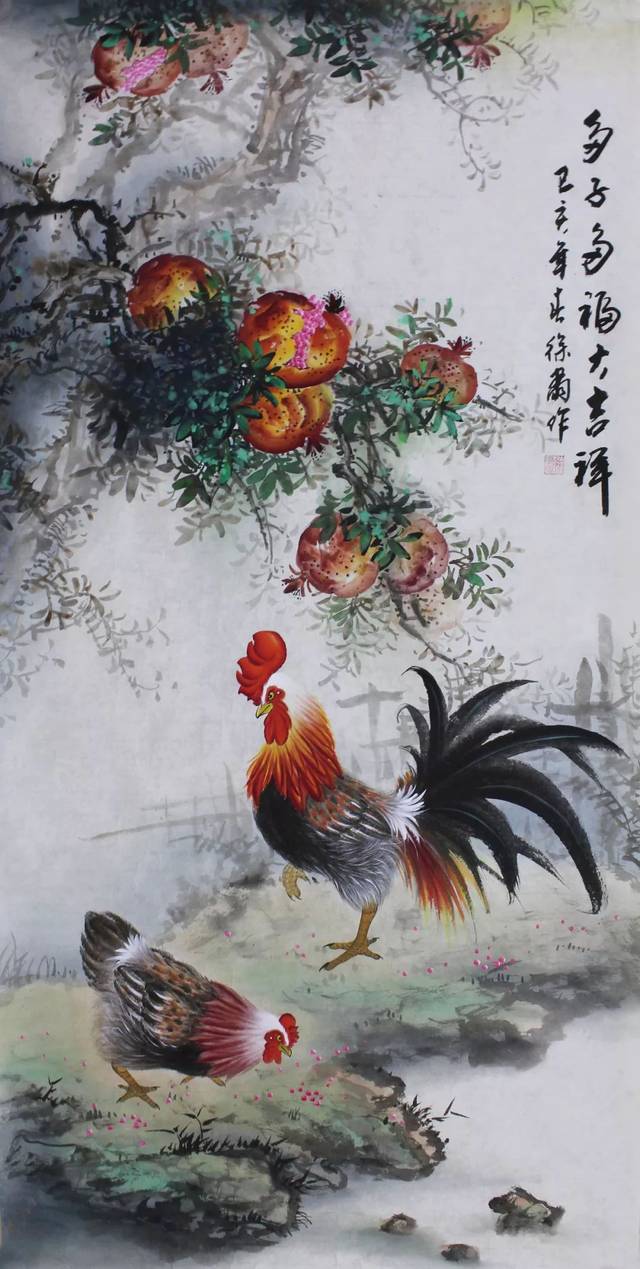 师从著名画家张世简,王道中 等老师的亲授指导,并得恩师真传,刻苦学习