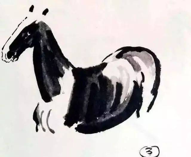 跟徐悲鸿学习如何画马,实用干货,快收藏起来吧