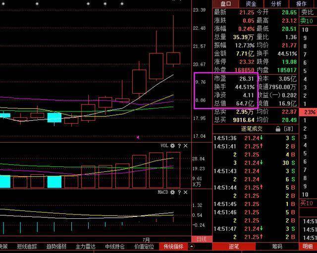 换手率,也可以称作周转率,是指某只股票在一定时间内转手买卖的频率