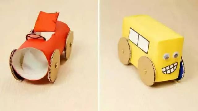 幼儿园创意手工制作小汽车男孩子的最爱附汽车制作教程