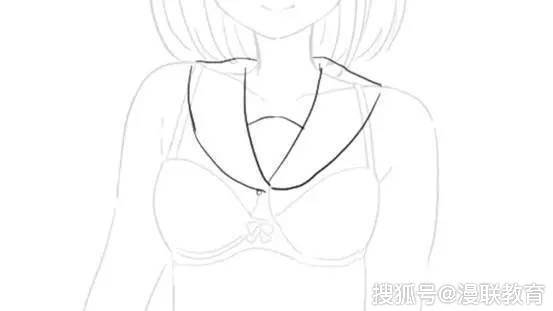 【教程】怎样画动漫jk制服!女高中生制服的画法教程