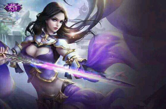 露娜以古罗马神话中的月亮女神露娜为原型.容貌绝世,堪称佳人