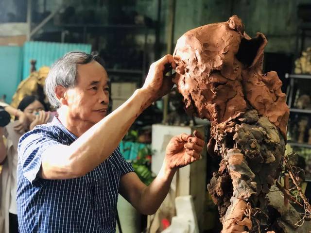 匠心传承 | 万兆泉:中国著名雕塑家和广州泥塑传承人
