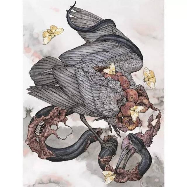 【插画】有点血腥,但真的好看!画师超帅!