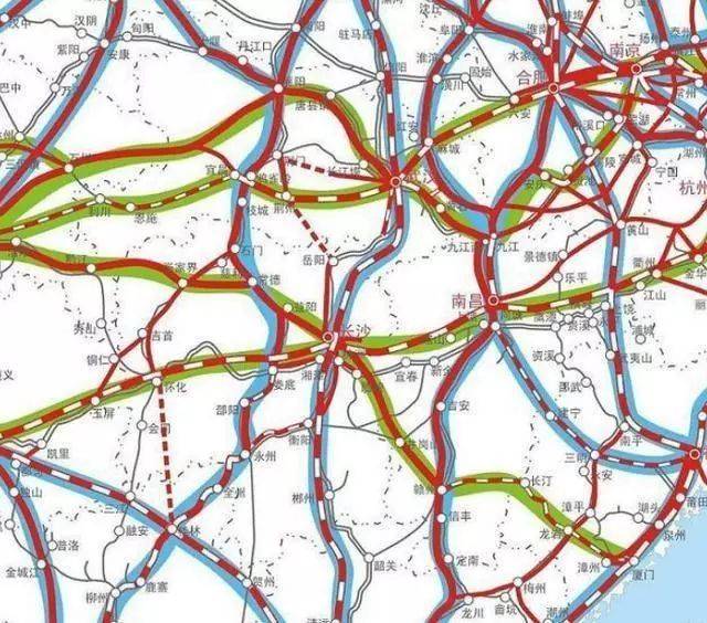 2030年我国高铁总体规划路网最新出炉45万公里