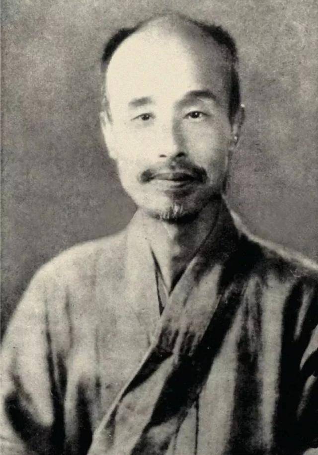 弘一法师在惠安留影