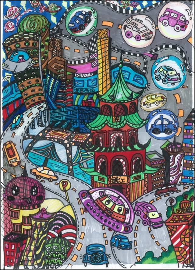 我心中的宜昌2050"为主题,面向全市范围内6至18岁少年儿童,征集绘画