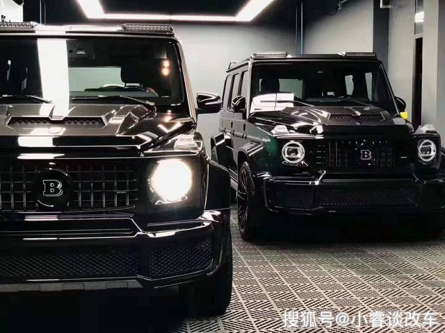 奔驰g500/g63改装brabus巴博斯包围,巴博斯宽体之星更