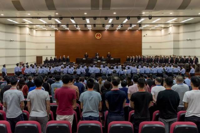 谢培忠等39名被告人组织,领导,参加黑社会性质组织案一审宣判