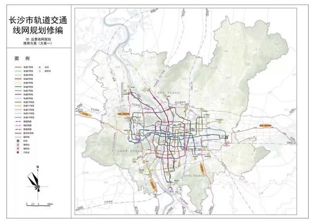 官方回复长沙地铁规划细节,长沙西浏阳快线纳入规划!