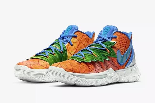 kyrie 5 × 菠萝屋 ▎把海绵宝宝的房子穿在脚上