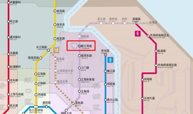 杨浦轨交10号线二期建设新进展!计划2020年开