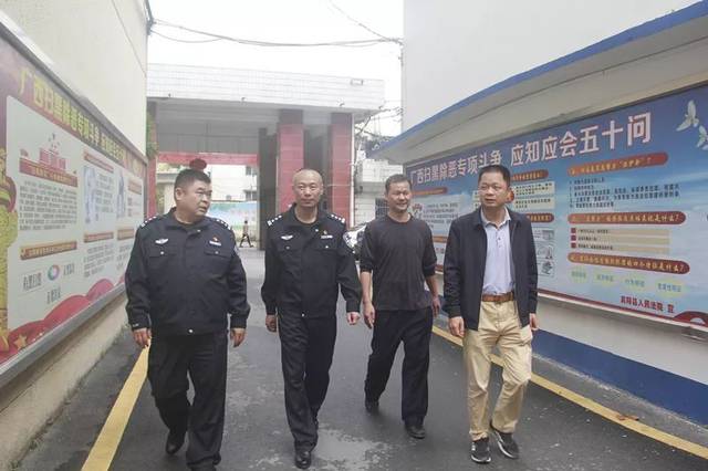 给力宾阳县公安局新局长凌晨四点到基层单位巡查