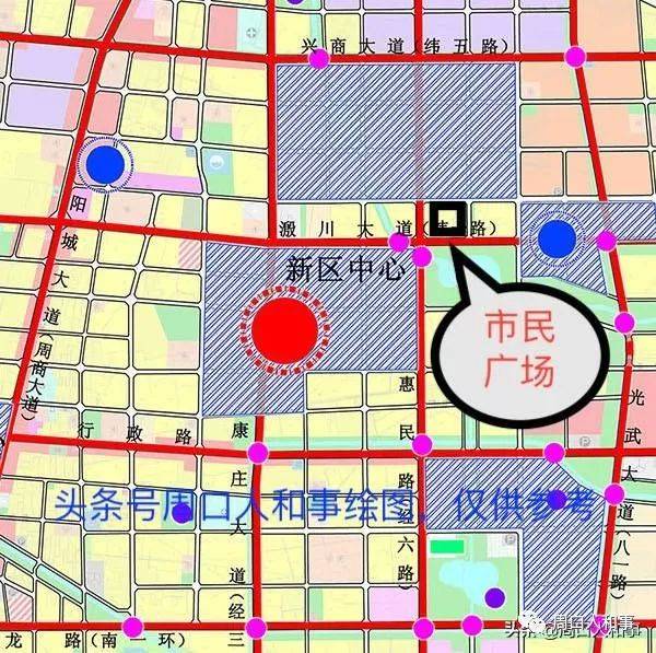 周口市-商水县-商水县溵川大道北侧,丘生路南侧,惠民路东侧,五湖路西