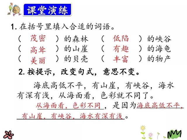 部编版三年级上册语文第18课《富饶的西沙群岛》图文讲解