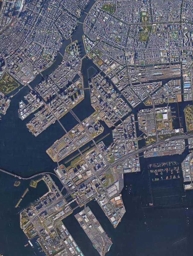 ▼日本·东京 卫星图