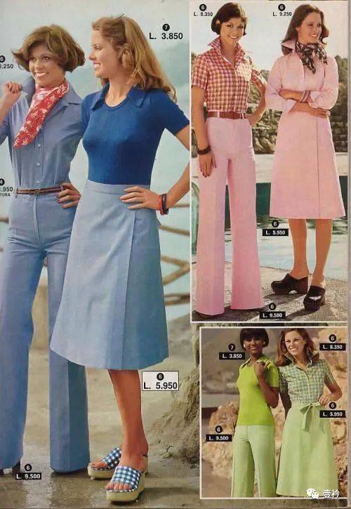 原创年代时尚盘点 | 1970s时装 无定义的年代