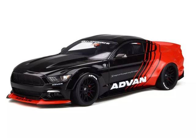 1:18 lb works mustang advan