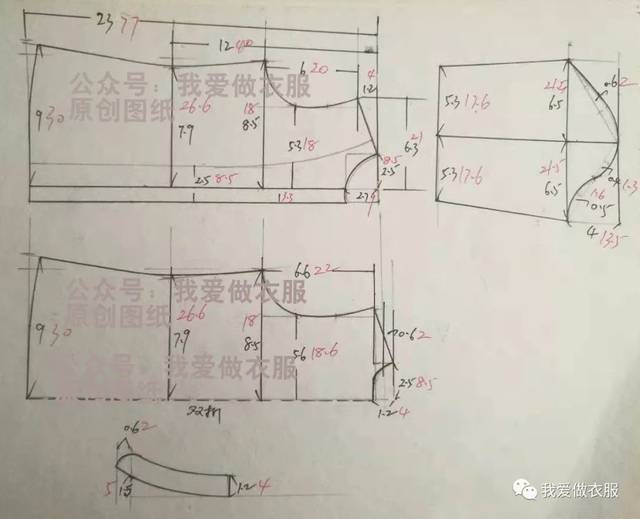 非常实用的秋冬立领棉衣裁剪图,款式洋气制作简单,给妈妈做一件