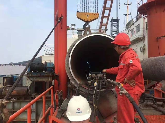 熊谷管道自动焊机首次亮相海洋管道工程
