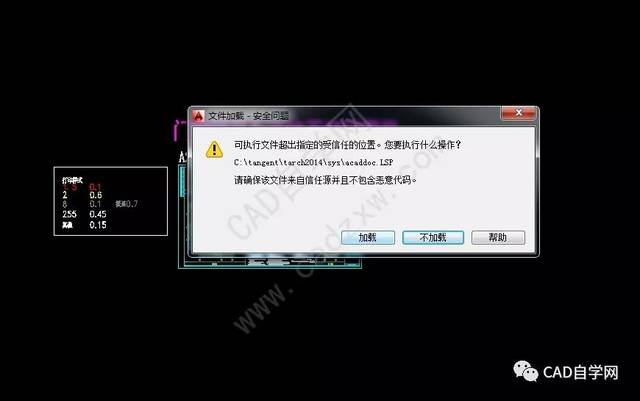 取消烦人的cad提示文件加载安全问题和缺少shx字体_手机搜狐网