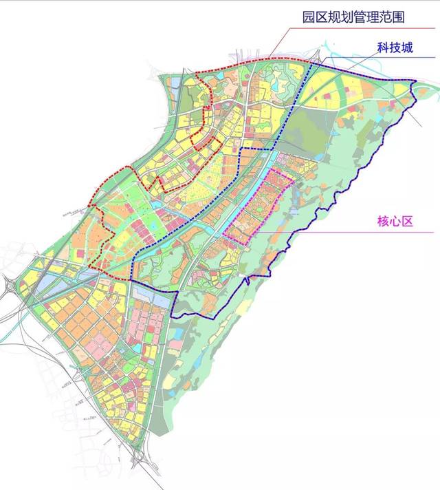 南京市麒麟科技创新园规划整理图