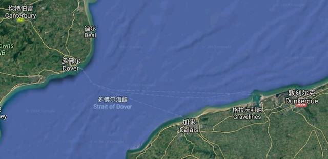 加莱位于法国北部的加莱海峡省,与英国城市多佛(dover)之间只隔了一条