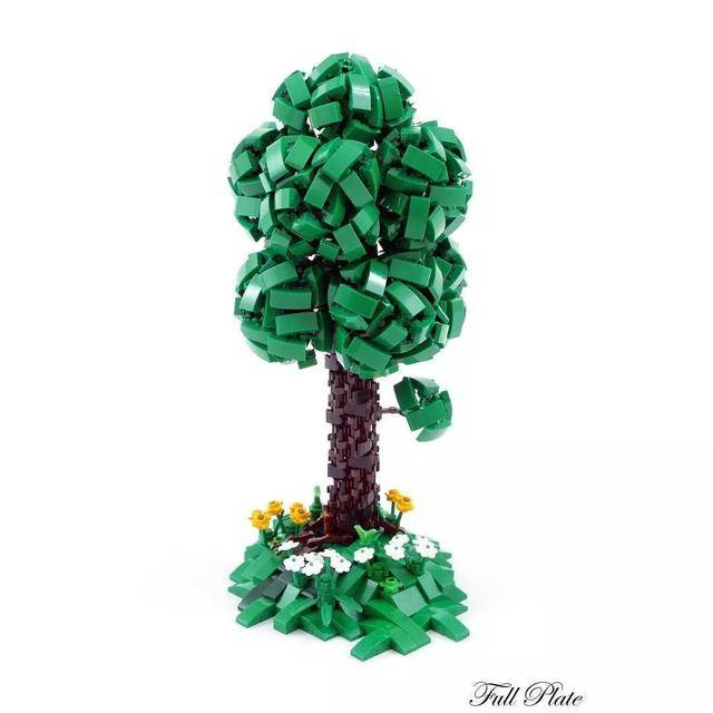 lego乐高moc佳作欣赏 草木怡人的植物乐高作品集