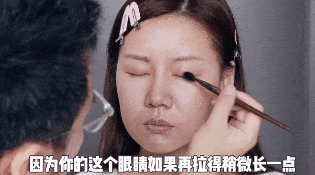 angelababy的化妆师给我化妆,堪比人肉版美图秀秀